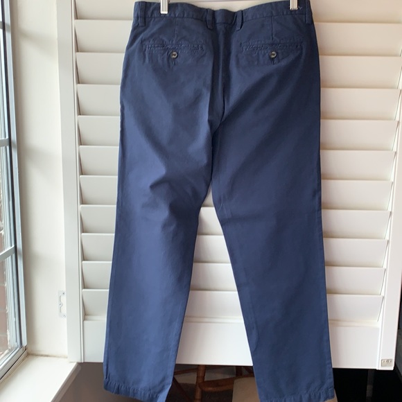 Tommy Bahama flat front navy pant - Picture 4 of 5